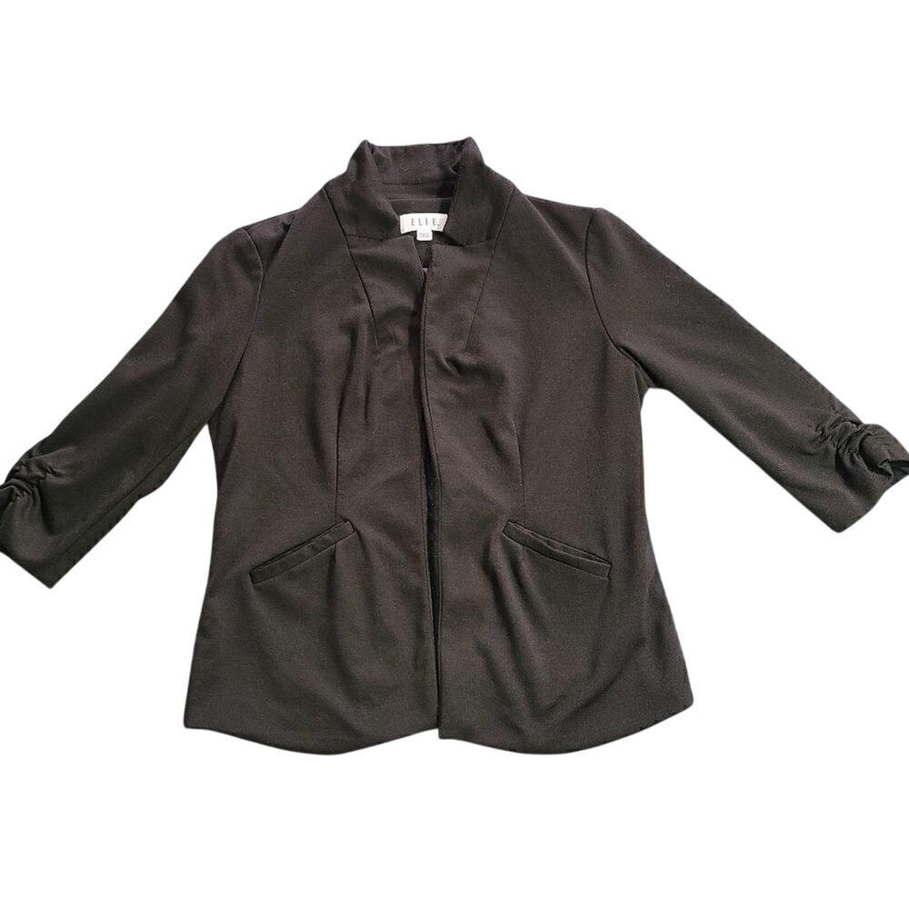 Elle Three Quarter Sleeve Blazer Size Small